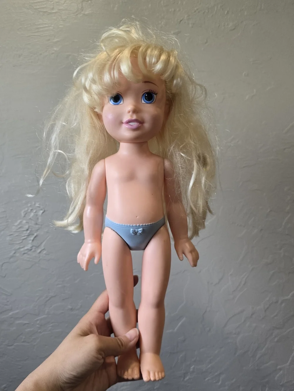 Disney Cinderella 14” Toddler Doll Princess Blonde - Nude